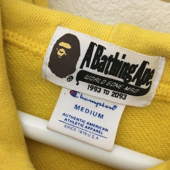 bape champion collab